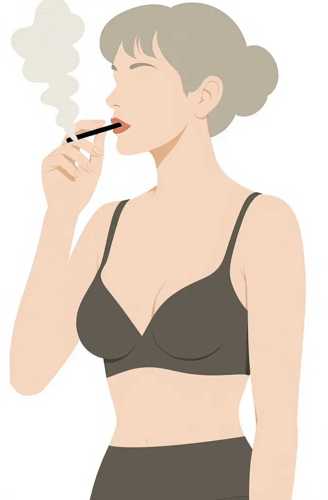 علت شل شدن سینهها در اثر کشیدن سیگار